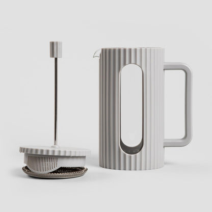 COOKER GENUA Fluted Grey Tea Infuser 1L