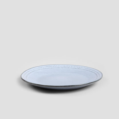BLUEJEANS Dessert Plate Light Blue Stoneware 24cm