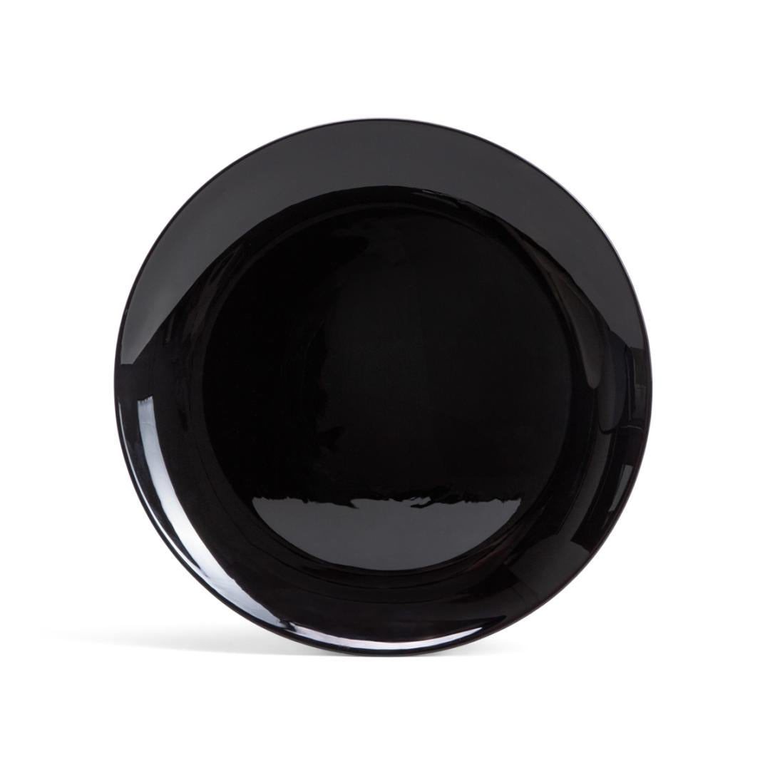CAPRI Black Dinner Plate 26.3 cm Ceramic Serving Dish