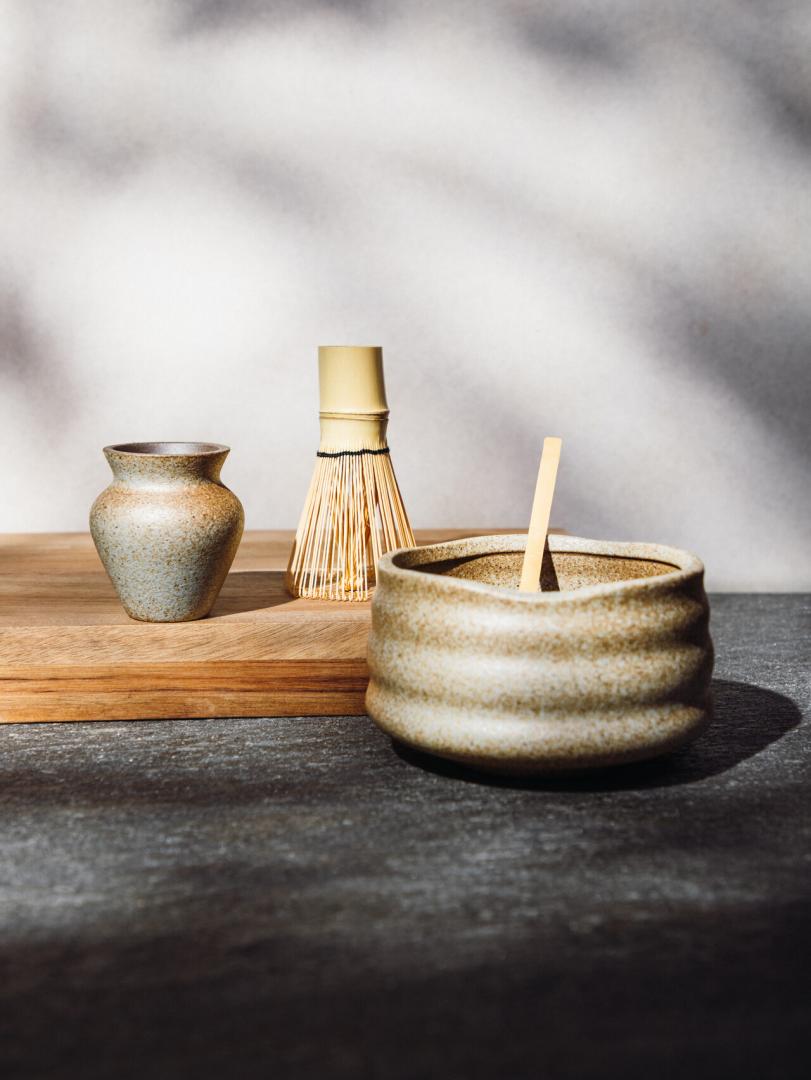 YUNOMI 4-Piece Matcha Tea Preparation Set