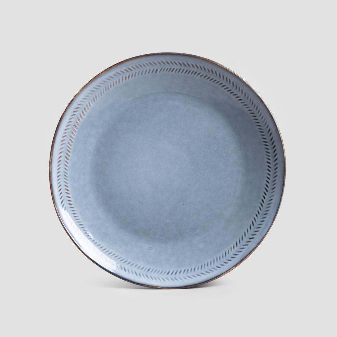 BLUEJEANS Blue Dinner Plate 29cm Stoneware