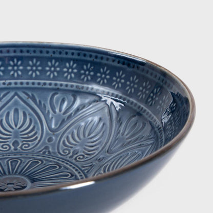 INDIE plate INDIE Deep Navy Blue Plate 18 cm Stoneware