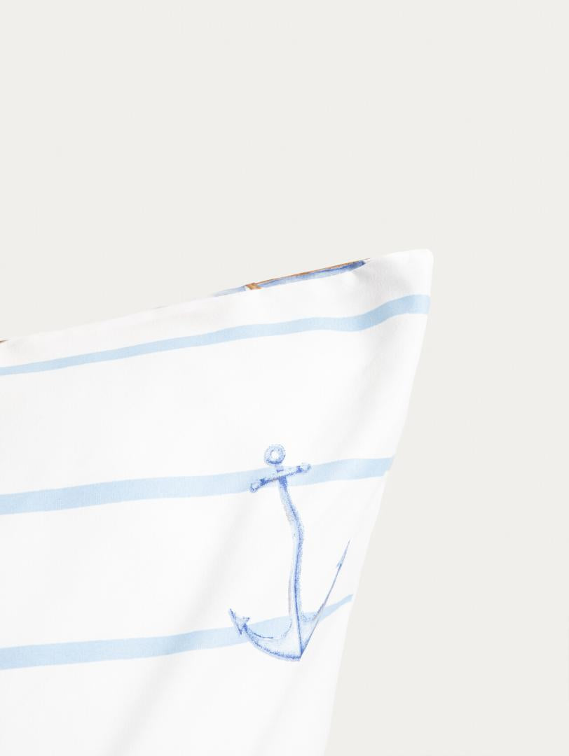 Bed linen set EC ISLA Microfiber Sailboat Bedding Set 160x200 cm with 2 Pillowcases