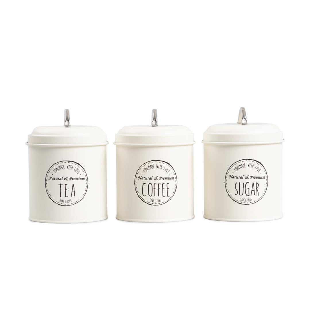 Containers RIO Metal Container with Metal Lid - Food Safe Storage 35x12x16cm