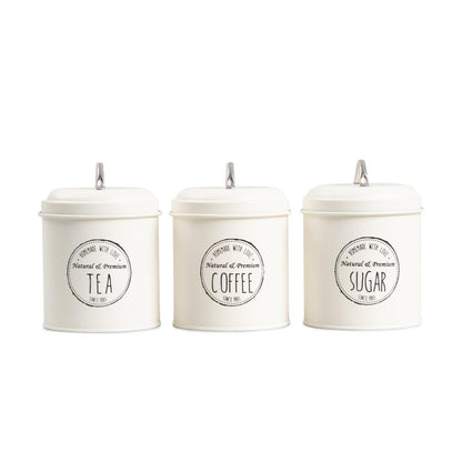 Containers RIO Metal Container with Metal Lid - Food Safe Storage 35x12x16cm