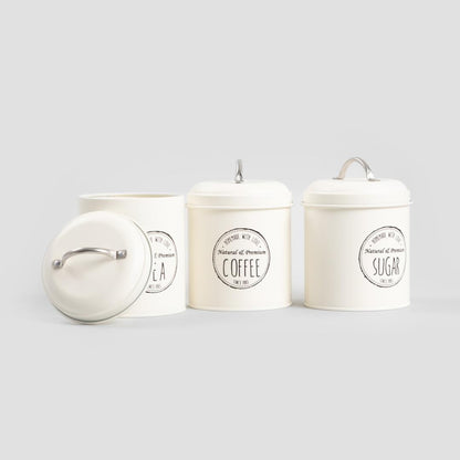 Containers RIO Metal Container with Metal Lid - Food Safe Storage 35x12x16cm