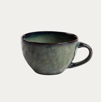 MIDO Dark Green Ceramic Mug 0.37L