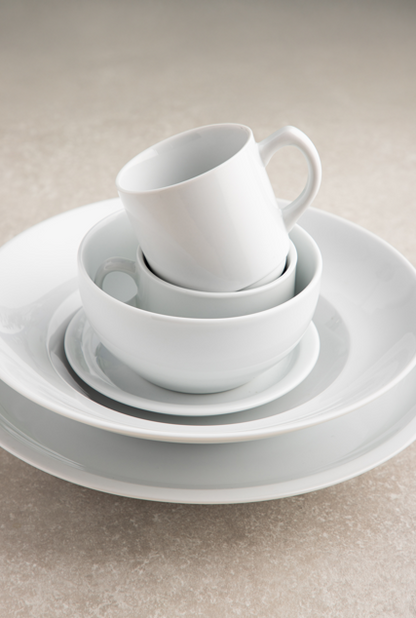 Vienna Salad Plate 18.5cm Porcelain White