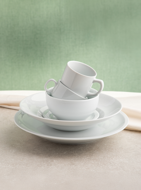 Vienna White Porcelain Bowl 14cm