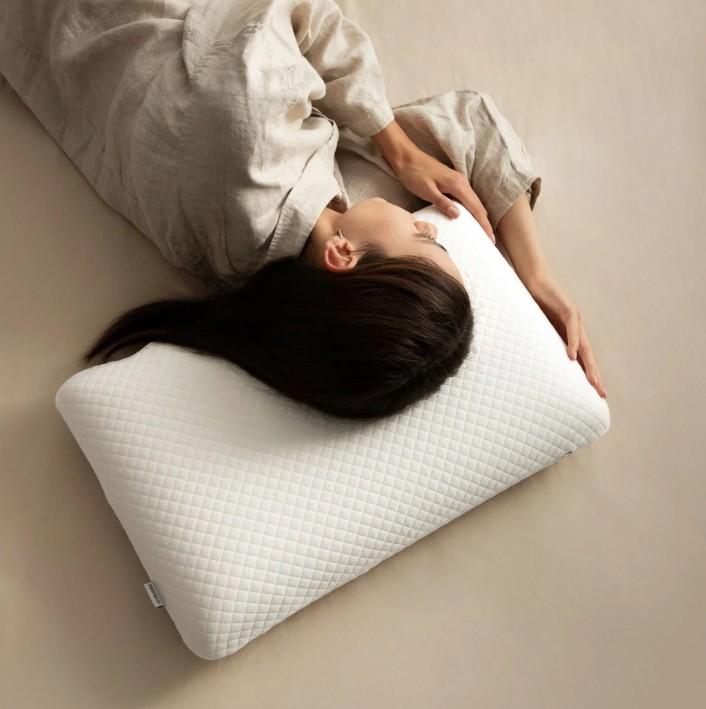 BALIE Ergonomic Pillow White 55x35 cm