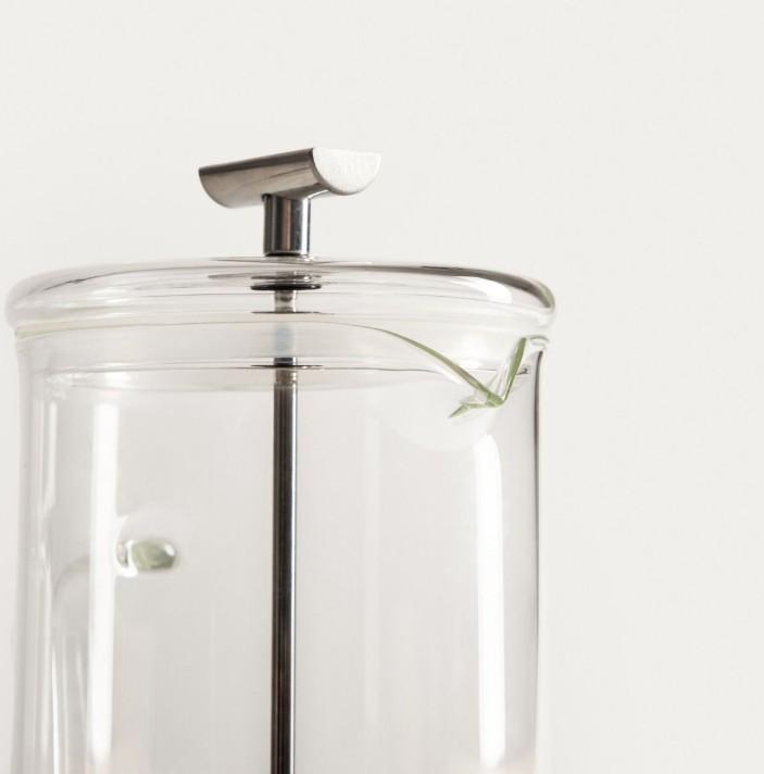 LATTRICE Glass Transparent Tea Infuser 1L