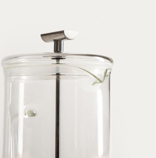 LATTRICE Glass Transparent Tea Infuser 1L