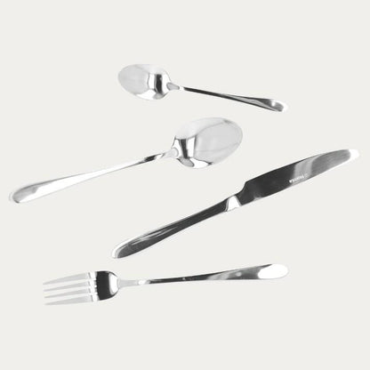 ABELE Silver 16-Piece Cutlery Set